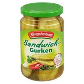 Hengstenberg sandwich cucumbers