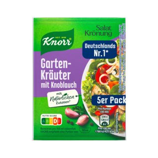 Knorr Salatkrönung Gartenkräuter mit Knoblauch