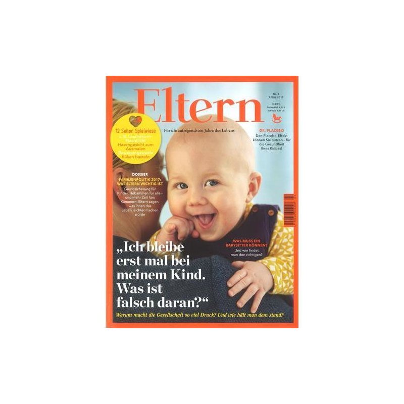 ELTERN - 100% orignal German magazin, € 8,03