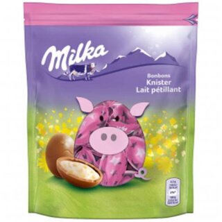 Milka candies crackle Easter