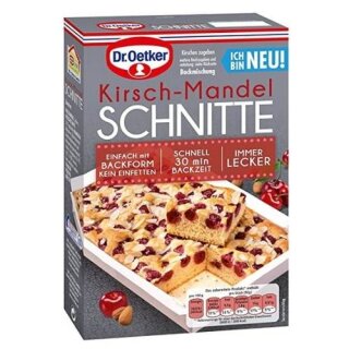 Dr. Oetker Kirsch-Mandel Schnitte