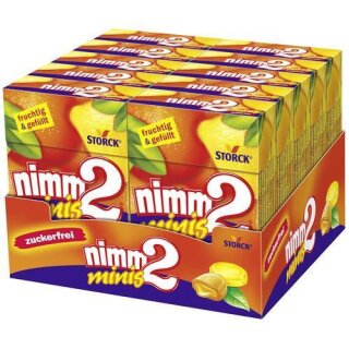 Nimm2 minis sugar free pack of 10