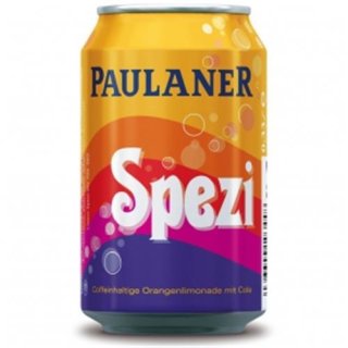 Paulaner Spezi can 0,33