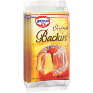 Dr. Oetker Original Backin Backpulver 10x16g