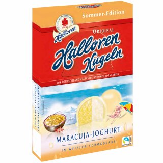 Halloren Kugeln Maracuja-Joghurt Sommer Edition