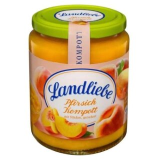 Landliebe Peach compote 320g