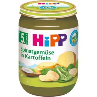 HiPP Spinatgemüse in Kartoffeln (190g)