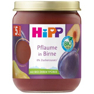 HiPP Pflaume mit Birne (160g)