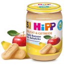 HiPP Fruit & Cereal Apple-Banana with Baby Biscuit...
