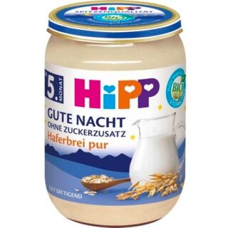 HiPP Gute Nacht Haferbrei pur (190g)