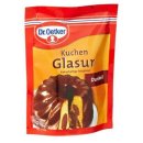 Dr. Oetker Cake icing dark 125 g bag