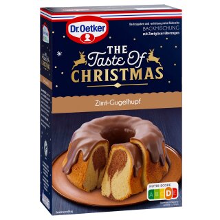 Dr. Oetker Baking Mix Christmas Cinnamon Bundt Cake