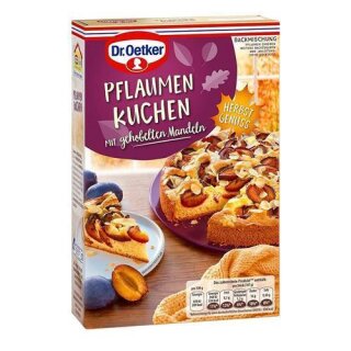 Dr. Oetker Cake Mix Plum 375 g box
