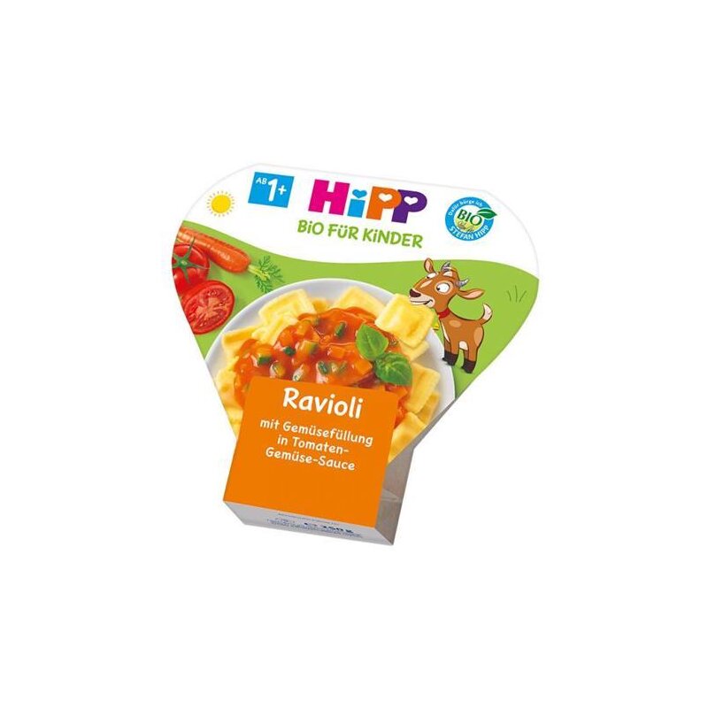 Hipp Bio Tortellini Tomates Poulet Origan - Lot De 6 X 250g | Alimentation Bébé 12M+