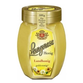 Langnese honey country honey gold creamy 500 g