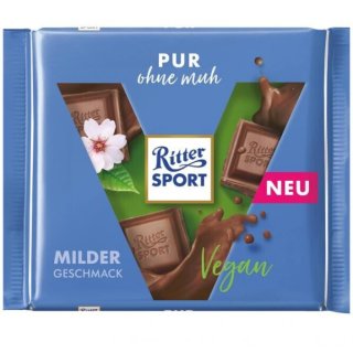 Ritter Sport Pur ohne muh vegan