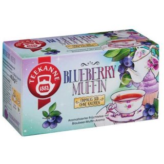 Teekanne Blueberry Muffini – buy online now! Teekanne –German Tea & C, €  3,66