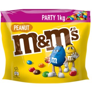M&Ms Schokolinsen Peanut Party 1kg