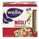 Wasa Muesli Gourmet crispbread baked goods from rye with...