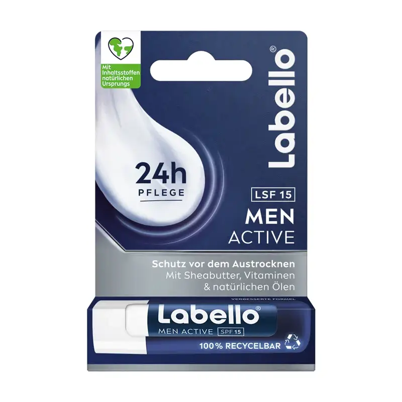 Labello Hydro Care Lip Balm – 2 X 4,8 G, Mit Jojobaöl & Vitamin E Für Sofort Weiche Lippen