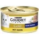 Purina Gourmet Gold - feine Pastete mit Huhn 85g