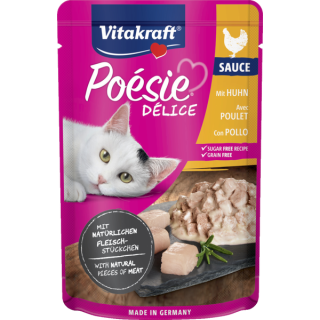 Vitakraft Poésie Délice - Chicken in Sauce 85g