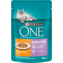 Purina ONE Sensitive Tender Morsels in Sauce - Chicken...