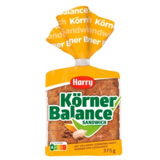 Harry Körner Balance Multigrain Toast 375g