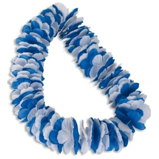 Hawaii-Lei blue-white