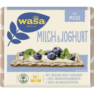 Wasa wholemeal crispbread made from whole grain rye 260 g package