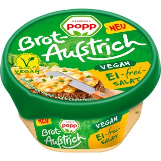 Popp Feinkost Spread Egg-free Salad vegan
