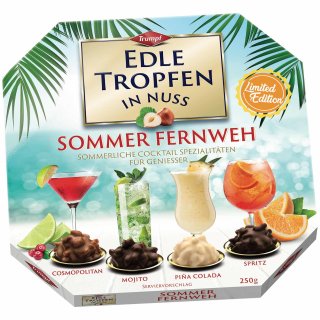 Edle Tropfen in Nuss Summer Wanderlust - limited edition