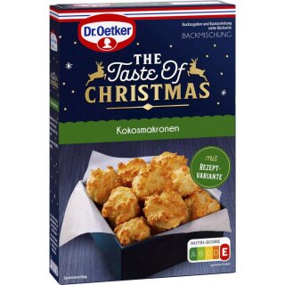 Dr. Oetker Backmischung Christmas Kokosmakronen