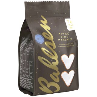 Bahlsen Apple Cinnamon Hearts 100g