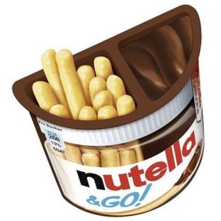 Nutella & Go! nusprige Brot-Sticks und Nuss-Nougat-Creme 52 g