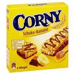 Corny cereal bar chocolate banana