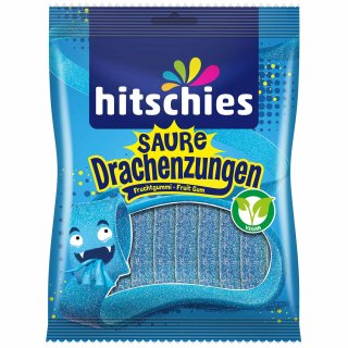 Hitschies Saure Drachenzungen blau 125g