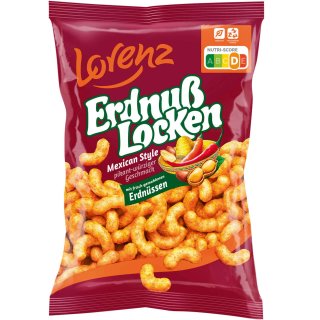 Lorenz Peanut Curls Mexican Style 175g