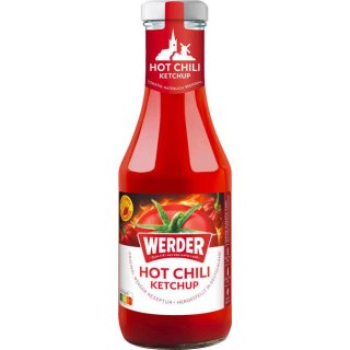 Werder Hot Chilli Ketchup 450ml