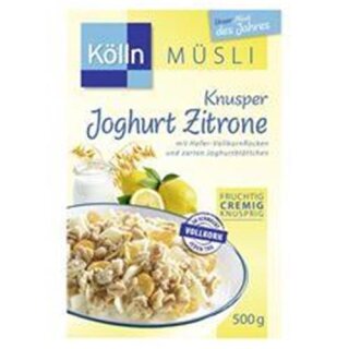 Kolln Crunchy cereals yoghurt lemon