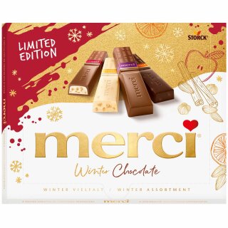 Storck Merci Winter Chocolate - limited edition