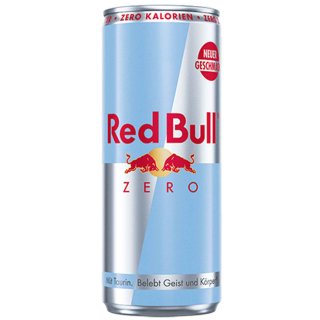 Red Bull Zero cans 250ml