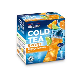 Messmer Cold Tea Sport Orange-Lime with Caffeine