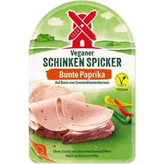 Rügenwalder Schinken Spicker Bunte Paprika vegan