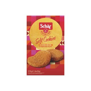 Schär Soft Cookies Cinnamon - glutenfrei