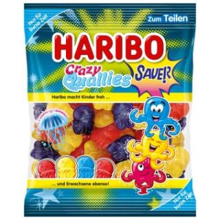 Haribo Crazy Jellyfish sour 160g