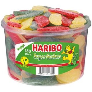Haribo Super Gurken 150pcs