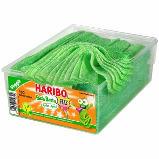 Haribo Pasta Basta Fizz Apple sour veggie 150pcs