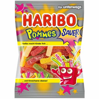 Haribo Sour Fries 24x100g