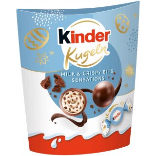 Kinder Kugeln Milk & Crispy Bits Sensations